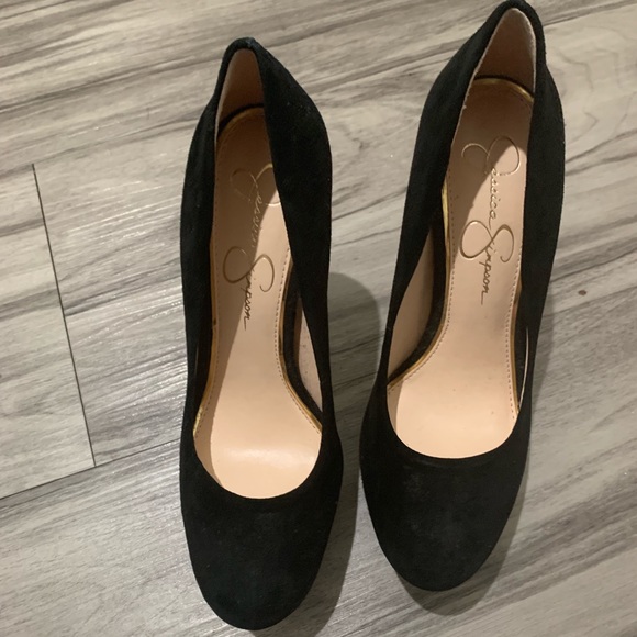 Jessica Simpson Shoes - Jessica Simpson Black suede heels